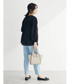 Green Parks マジョリカプリーツブラウス