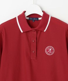 23区GOLF 【WOMEN】AIR TOOL七分袖ポロシャツ