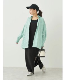 earth music&ecology ボーイズライクシャツ