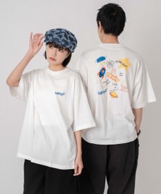 WEGO 【ユニセックス着用ITEM/SMLXLサイズ展開】アソートグラフィックT（SS）