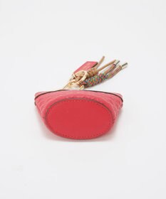 TOPKAPI 【TREASURE TOPKAPI】スムースレザー 幾何柄 マルチケース バッグチャーム