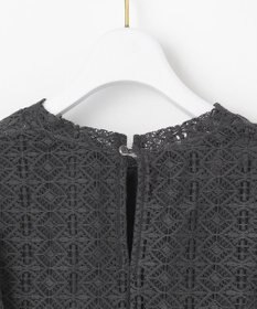 ANY SIS S 【洗える】ラッフルレース トップス