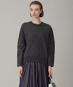 ICB ミルドウール ドルマンスリーブプルオーバー