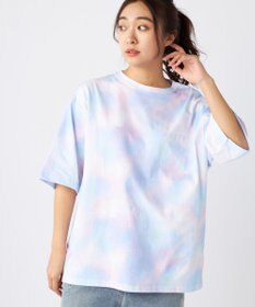OP／FILA 【RUSTY】ニコちゃん×タイダイ柄半袖Tシャツ
