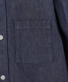 NAVE 【ReNave・セットアップ可/洗える】マーセライズデニムシャツ