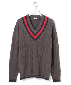 J.PRESS YORK STREET 【UNISEX】チルデンVネック ニット