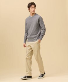 J.PRESS MEN ギマコットンカノコクルーネック ニット