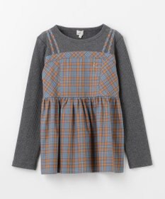 組曲 KIDS 【110-140㎝】ビスチェック トップス