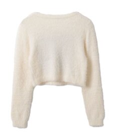 WEGO シャギーロゴコンパクトニット