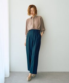 YECCA VECCA サイドベルテッドパンツ