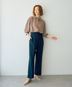 YECCA VECCA サイドベルテッドパンツ