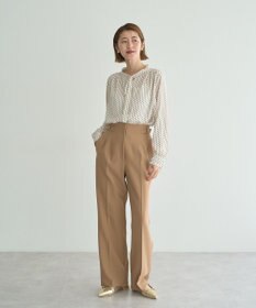 YECCA VECCA サイドベルテッドパンツ