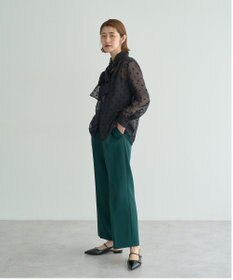 YECCA VECCA サイドベルテッドパンツ