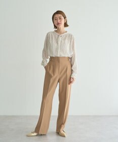 YECCA VECCA サイドベルテッドパンツ