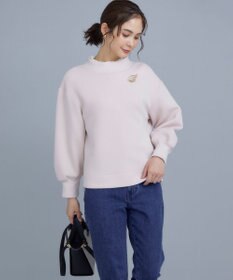 組曲 L ダンボールジャージー モックネックスウェット