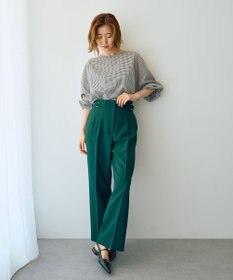 YECCA VECCA サイドベルテッドパンツ