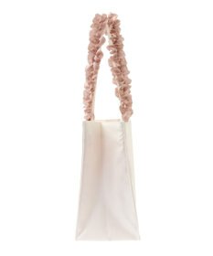 Maison de FLEUR リボン柄ジャカードスクエアトートMバッグ