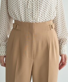 YECCA VECCA サイドベルテッドパンツ