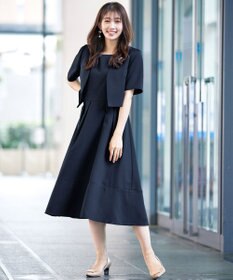 Tiaclasse L 【洗える】ボレロ＆ワンピースセット