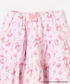 ANY KIDS 【マイメロディ＆クロミ×ANY KIDS】総柄 ティアードスカート