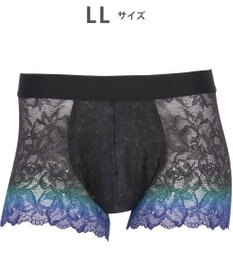 WACOAL MEN WACOAL MEN 【レースボクサー】 ボクサーパンツ フロント快適グラマラス 通気性 スカラ始末(裾部分) 前閉じ レース 下着 メンズ WT3826 /ワコールメン