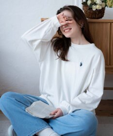 WEGO USPOLOだぼそでカラーロンT