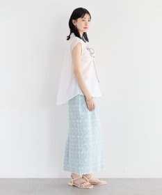 YECCA VECCA シアーボウタイブラウス