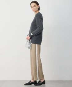 ICB ベルベットライン トラックワイドパンツ