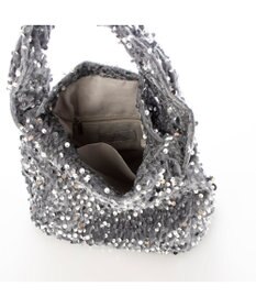 UNBILLION カシュカシュ cachecache / スパンコールドロストワンハンドルバッグ