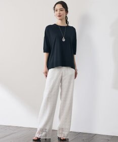 自由区 S 【カタログ掲載】ジオメトリックレース パンツ