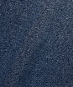 ANY L 【ウエストゴム】ストレートワイドデニム