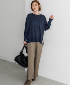 23区 【一部予約】オータムシャイニー リラクシー ニット