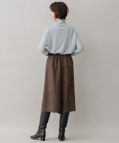 自由区 L 【洗える】ライトスエード キュロット