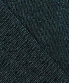 ICB 【洗える】ラメシアー モックネックニット