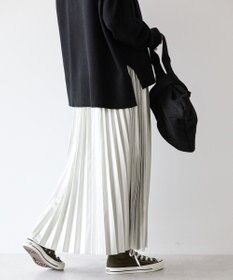 AMERICAN HOLIC フェイクレザープリーツスカート