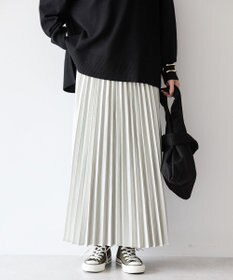 AMERICAN HOLIC フェイクレザープリーツスカート