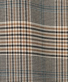 J.PRESS LADIES 【洗える】PL/Visストレッチチェック セミワイド パンツ