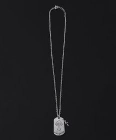 WEGO Mモチーフドッグタグネックレス