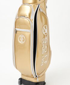 23区GOLF 【UNISEX】エレガントエナメルキャディバッグ　キャスター付きで移動もラクチン