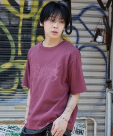 WEGO 【ユニセックス着用ITEM】ピグメントグラフィックT（SS）