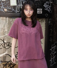 WEGO 【ユニセックス着用ITEM】ピグメントグラフィックT（SS）