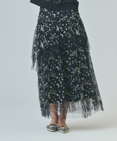 GRACE CONTINENTAL スペースembチュールスカート