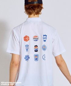 PW CIRCULUS 〈Pepsiコラボ〉【UNISEX】Pepsi 9-LOGO モックネックT