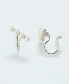 Phoebe 【痛くないシリーズ/金属アレルギー対応】バランスパールライトフィットイヤリング　シルバー