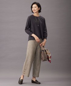 J.PRESS LADIES Vintageプリント スクエア スカーフ