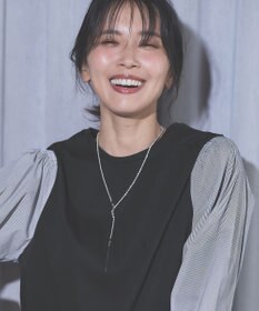 ANY 【長さ調節可能】ノットリングネックレス