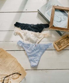 San-ai Resort（三愛水着楽園） 【northerly bra フィットシリーズ 谷間メイク】 カシュクールレースモールド Tバックショーツ M 【northerly】