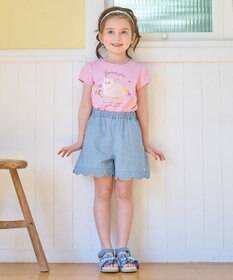 ANY KIDS フォトプリント ネコ Tシャツ