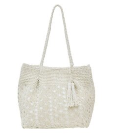 Green Parks ・ＱＵＯＮ　マクラメメタルトート