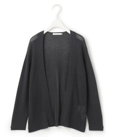 ICB L 【洗える】 コットンアセテート カーディガン